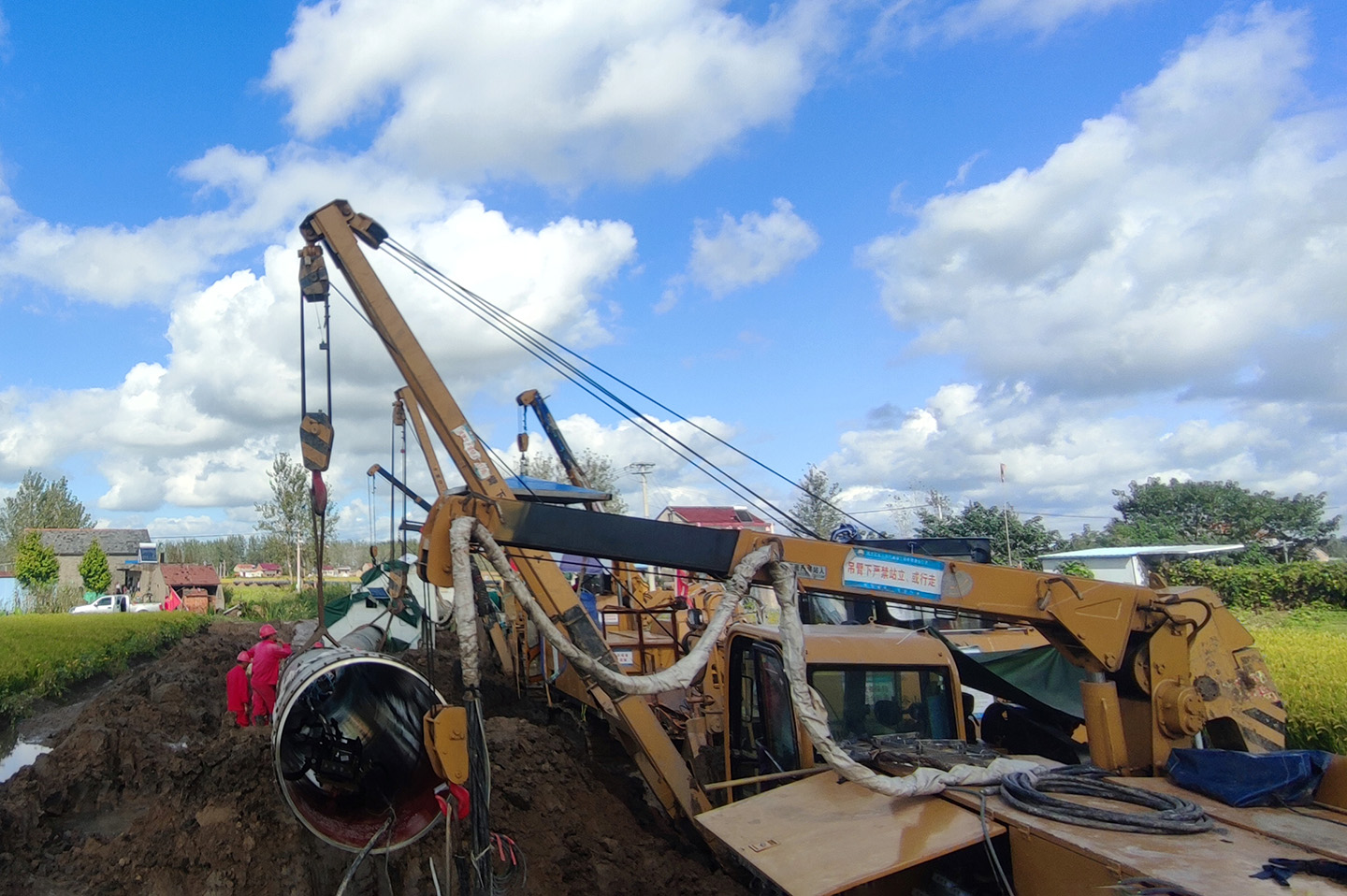 Xionggu Automatic Welding Machine Spreads Set Inherent Record in LNG Pipeline Project