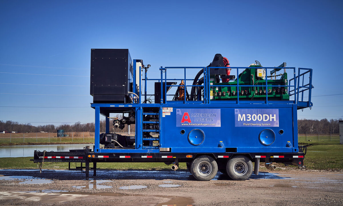 American Augers’ Revamped Fluid Cleaning System