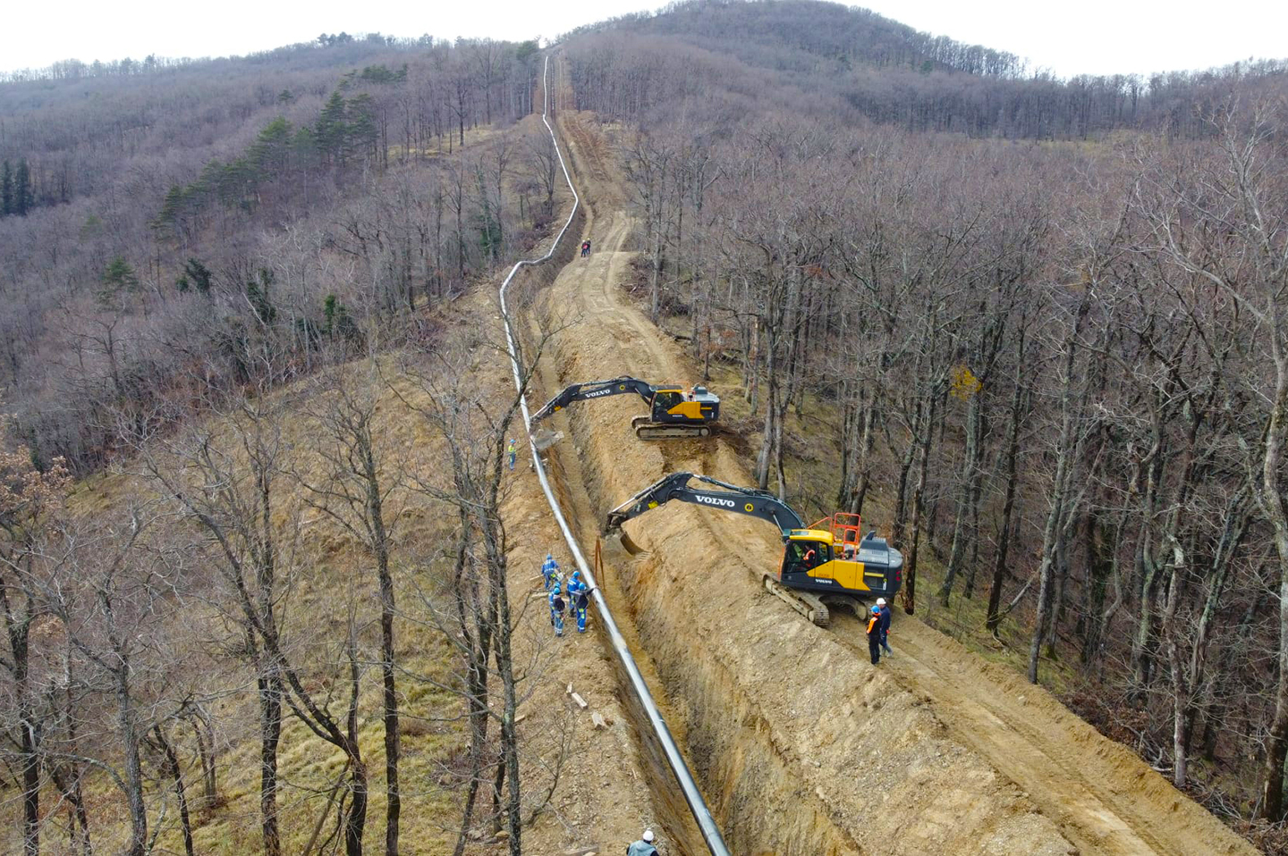 MONTER Successfully Completes the H2-Ready Ajdovščina–Sežana Gas Pipeline