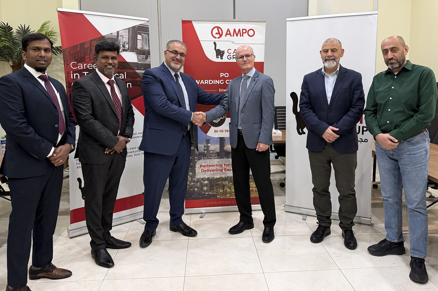 AMPO Arabia Signs Largest Single Order in its History with C.A.T. Group for Aramco’s Zuluf Development Project